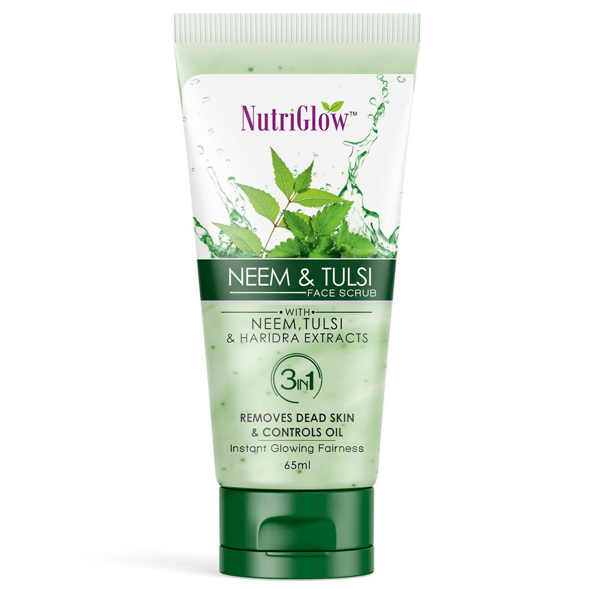 NutriGlow Neem & Tulsi Face Scrub | Grocsy