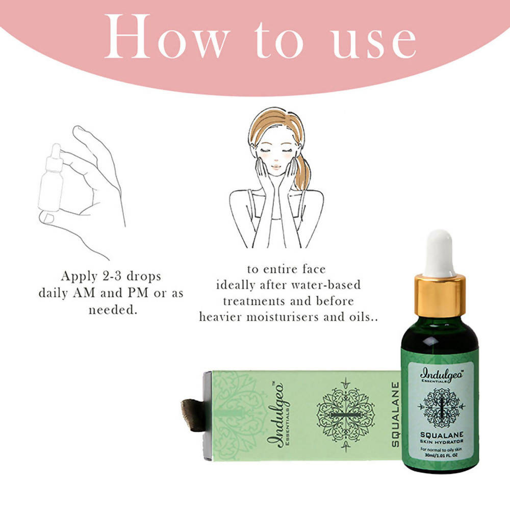 Indulgeo Essentials Squalane Skin Hydrator | Grocsy