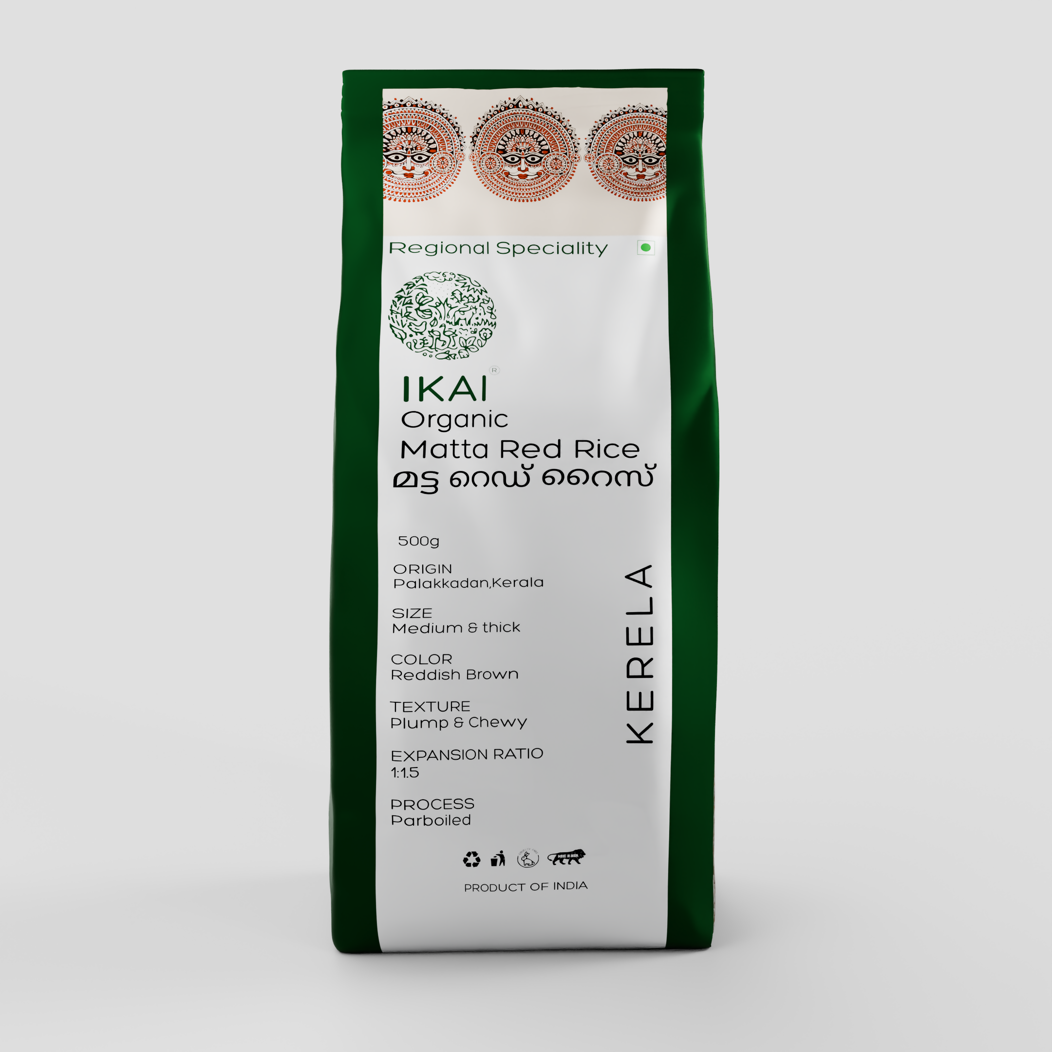 IKAI Organic Matta Red Rice