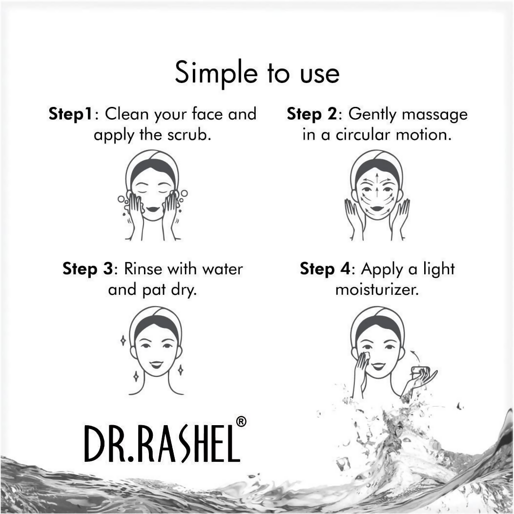 Dr.Rashel Sandal Gel Scrub For Face And Body | Grocsy