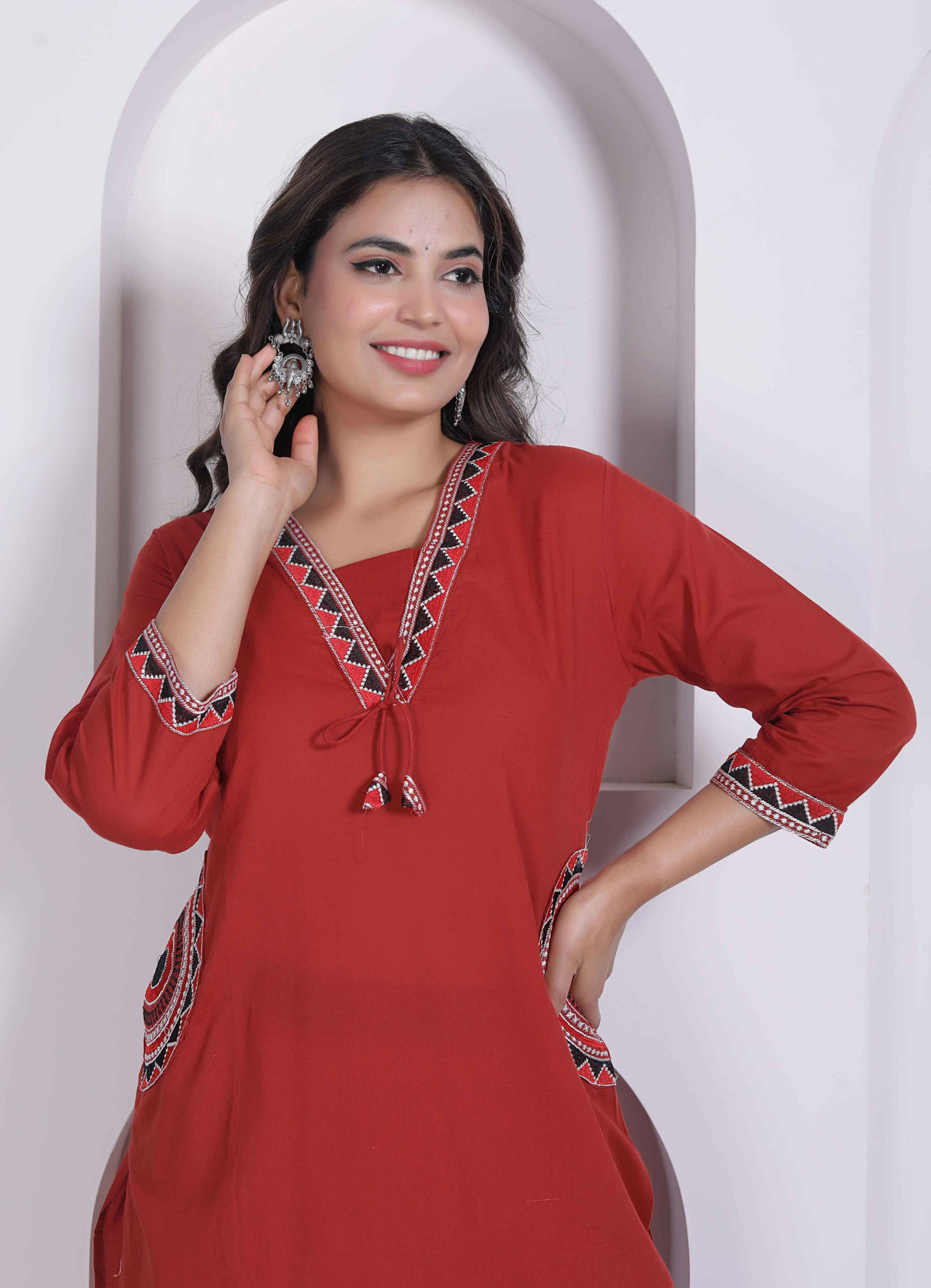 Miravan Womens Brown Straight Kurta Set | Grocsy