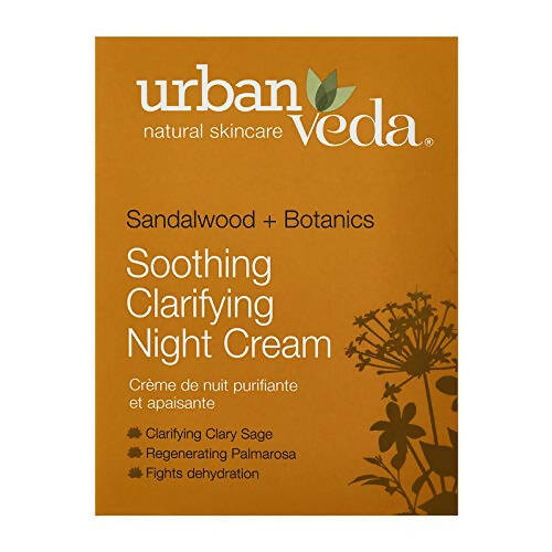 Urban Veda Soothing Clarifying Night Cream | Grocsy