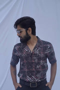 Diva Globe Abstract Printed Shirt | Grocsy