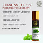 Buddha Natural Peppermint Essential Oil Roll-On | Grocsy