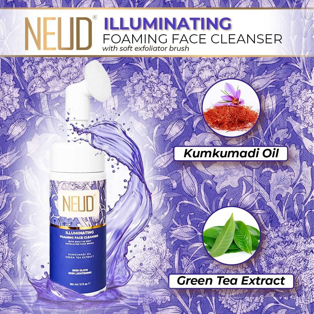 Neud Foaming Face Cleanser Illuminating Face Cleanser | Grocsy
