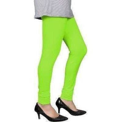 Parrot Green / Neon Green Legging for Women | Grocsy