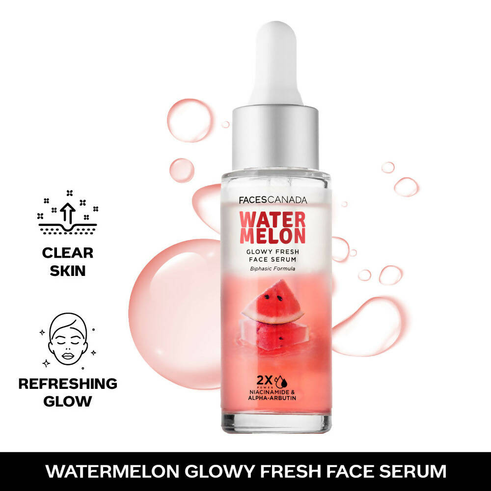 Faces Canada Watermelon Glowy Fresh Face Serum | Grocsy