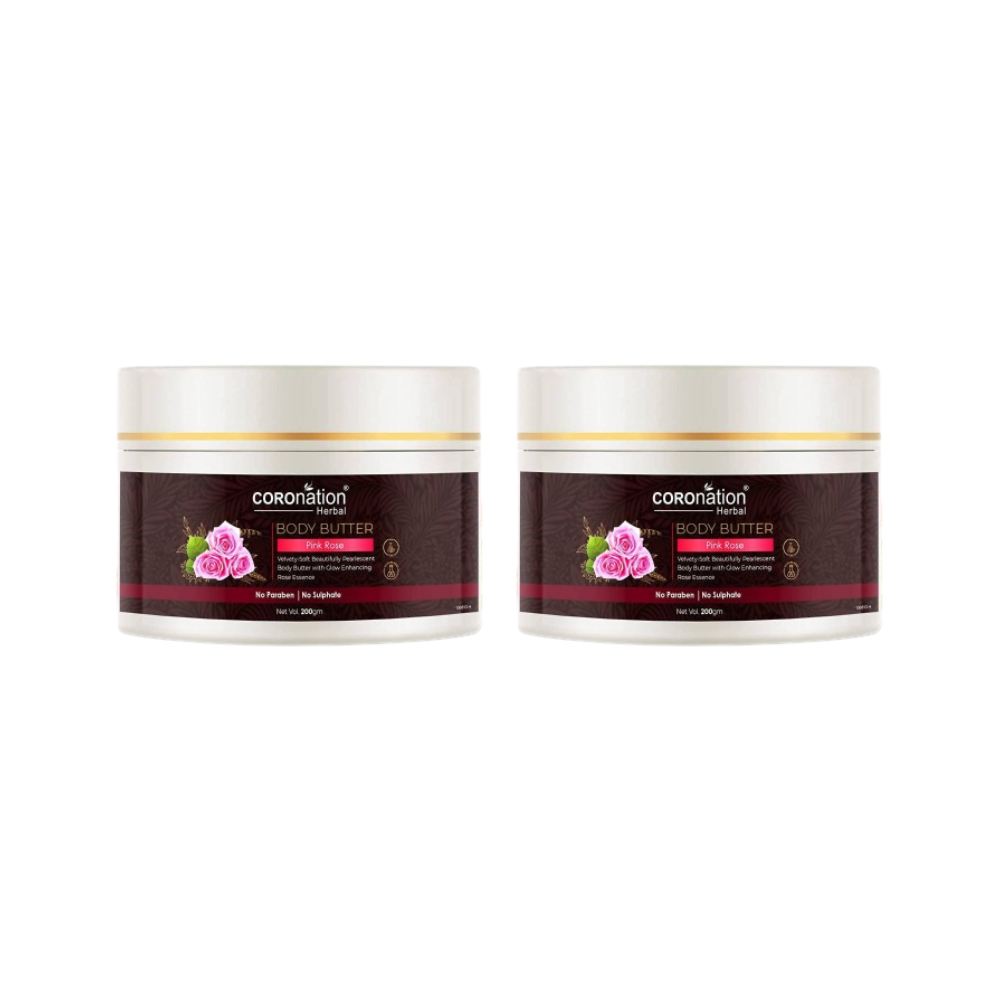 Coronation Herbal Pink Rose Body Butter | Grocsy