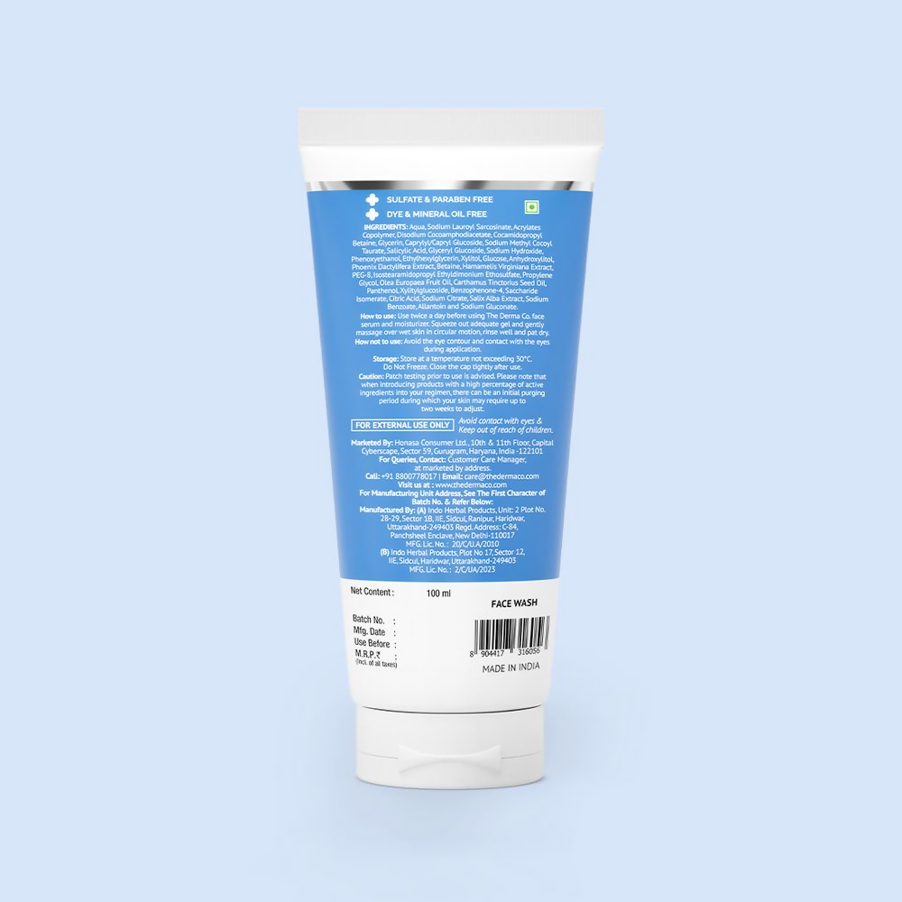 The Derma Co 2% Salicylic Acid Gel Face Wash | Grocsy