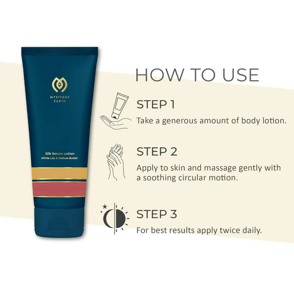 Mystique Earth Silk Serum Body Lotion | Grocsy