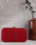 Joban Fashion Women Embellished Potli Clutch - Red | Grocsy