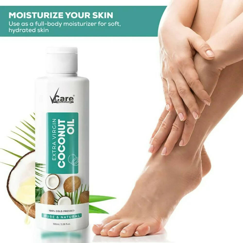 VCare Cold Pressed Extra Virgin Coconut Oil | Grocsy