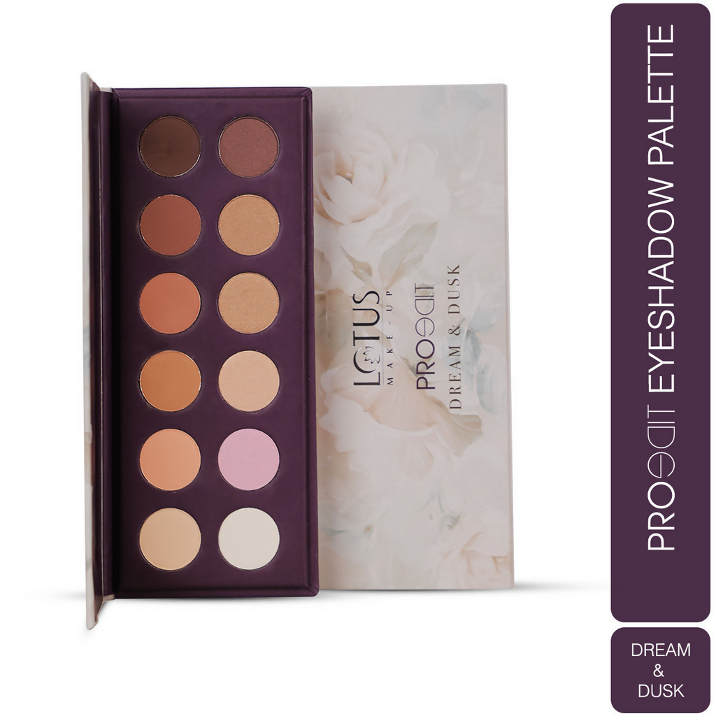 Lotus Make Up Proedit Eye Primer Infused Eyeshadow Palette - Dream And Dusk | Grocsy