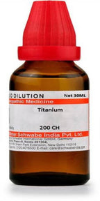 Dr. Willmar Schwabe India Titanium Dilution | Grocsy