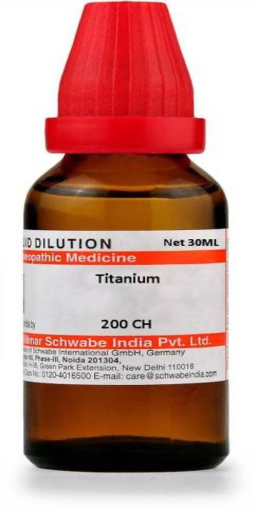Dr. Willmar Schwabe India Titanium Dilution | Grocsy