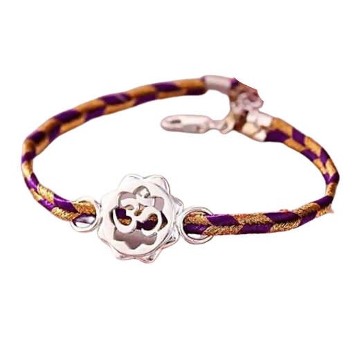 Auspicious Om 925 Sterling Silver Rakhi | Grocsy