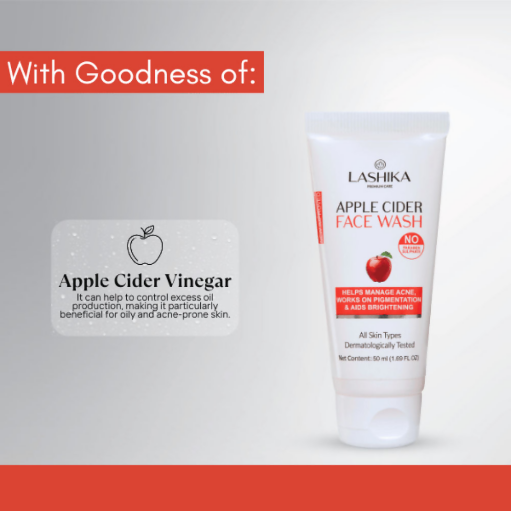 Lashika Apple Cider Face Wash | Grocsy