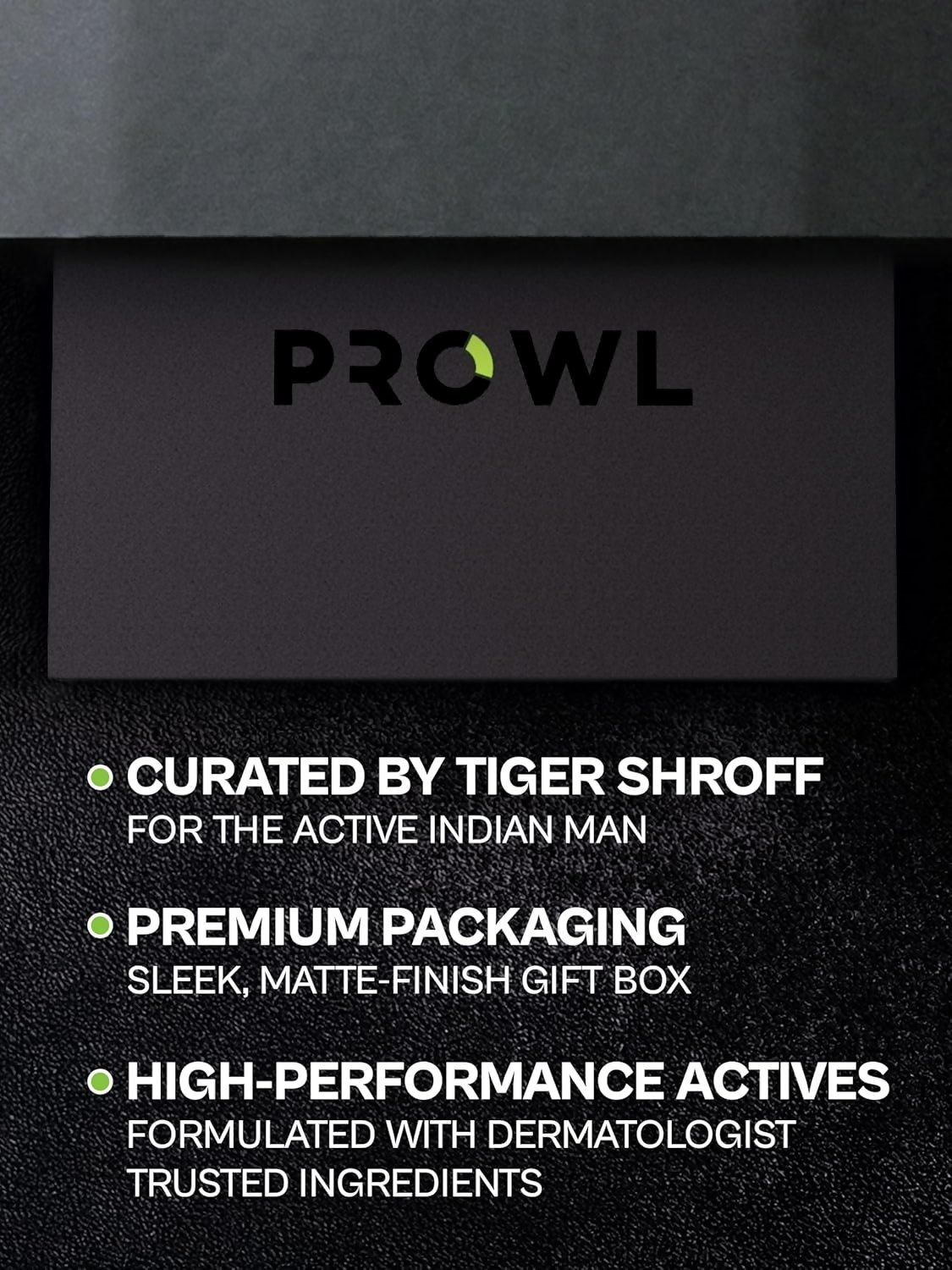 Prowl By Tiger Shroff Unique Skincare Gift Kit | Grocsy