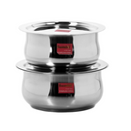 Sumeet Stainless Steel Cookware Set With Lid | Grocsy