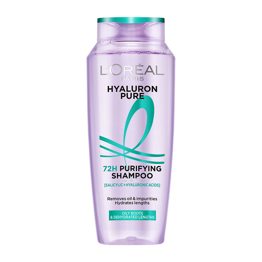 L'Oreal Paris Hyaluron Pure 72H Purifying Shampoo | Grocsy