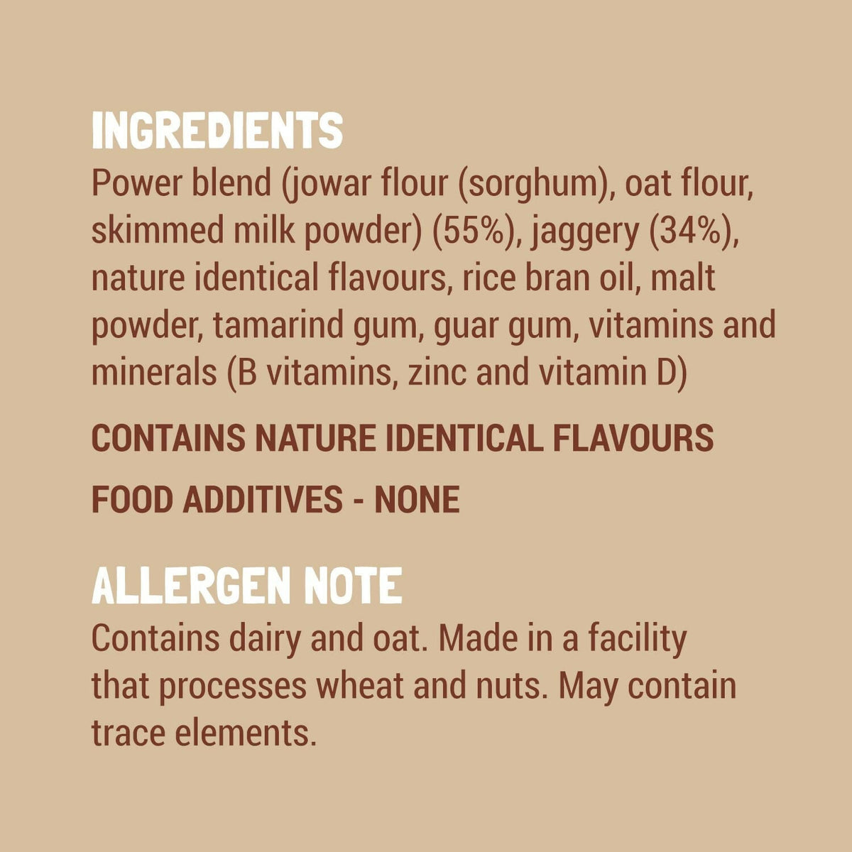 Slurrp Farm Vanilla Magic Milk Mix Sweetened with Jaggery Powder | Grocsy