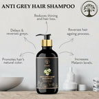 Ivory Natural Grey Hair Shampoo For Nature-Inspired Grey Coverage And Revitalization | Grocsy