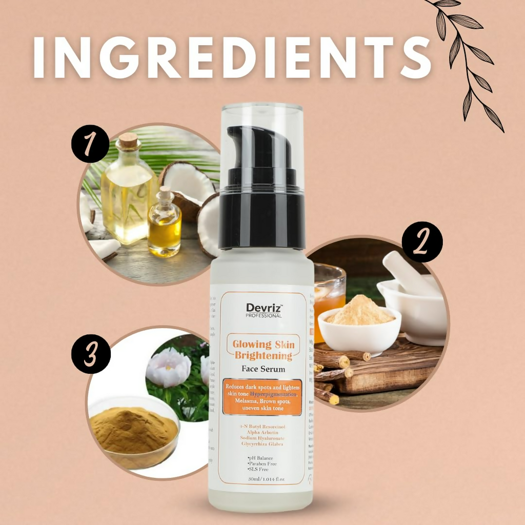 Devriz Professional Day Serum 2% Alpha Arbutin for Pigmentation Acne marks & Dark Spots Removal | Grocsy