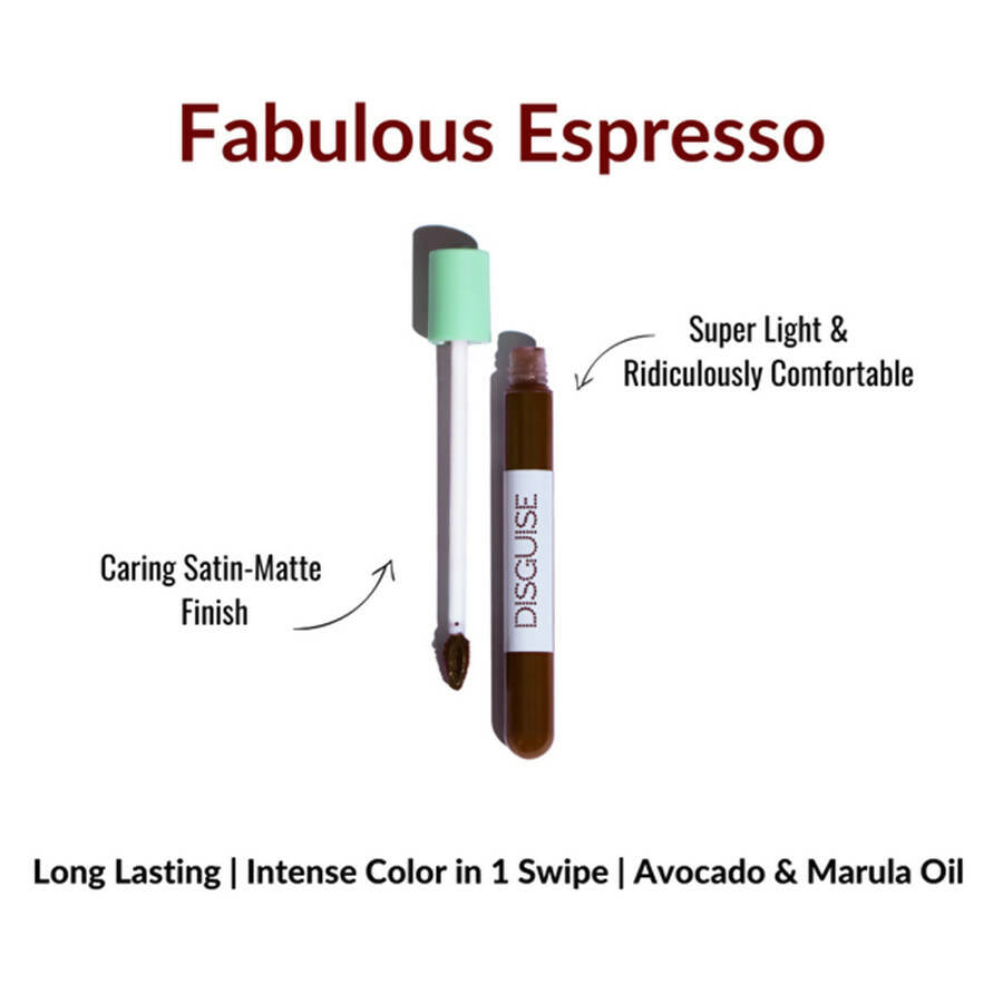 Disguise Feather-Light Matte Liquid Lip Cream - Fabulous Espresso 37 | Grocsy