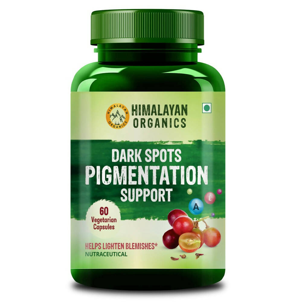 Himalayan Organics Dark Spots Pigmentation Support Capsules | Grocsy