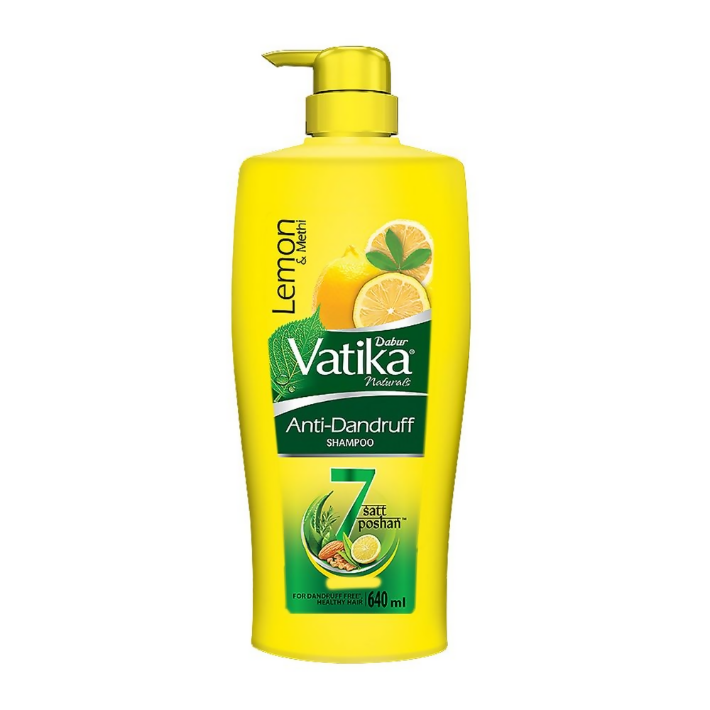Dabur Vatika Naturals Anti Dandruff Shampoo | Grocsy