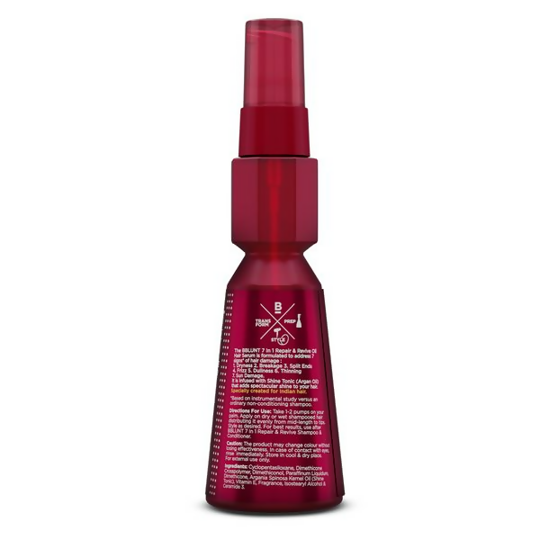 BBlunt 7 in 1 Repair & Revive Oil Hair Serum - Limited Time Offer | Grocsy
