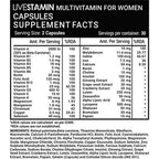 Livestamin Multivitamins & Minerals For Women Capsules | Grocsy