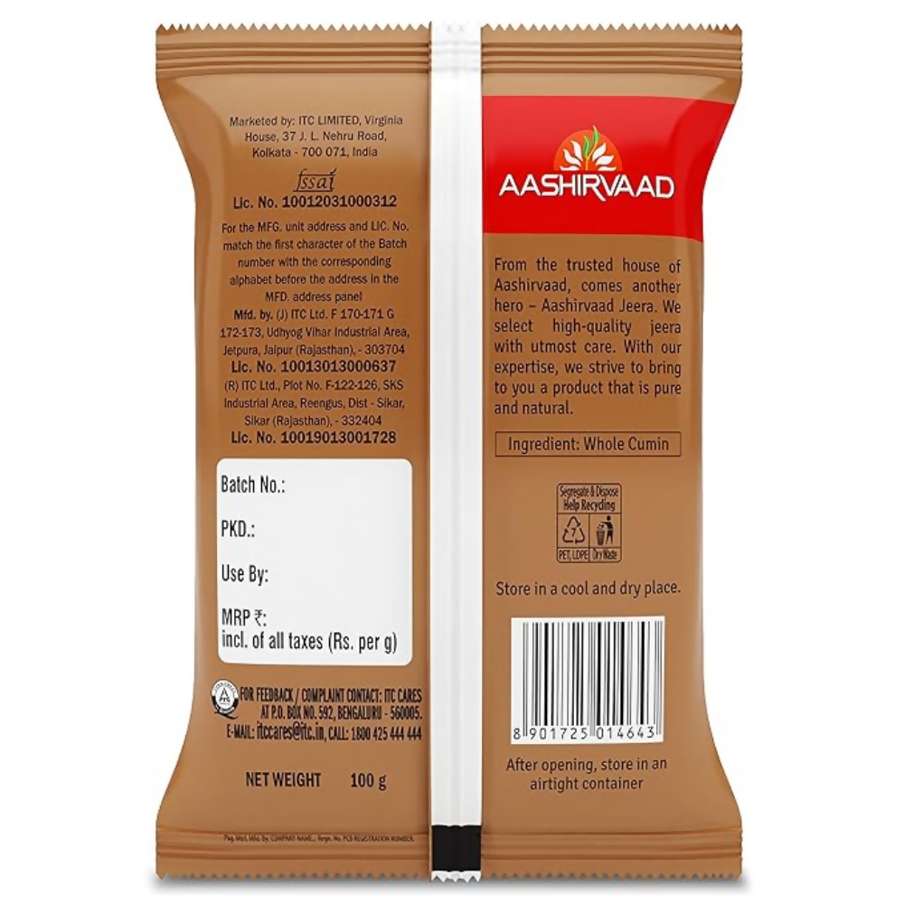 Aashirvaad Jeera | Grocsy