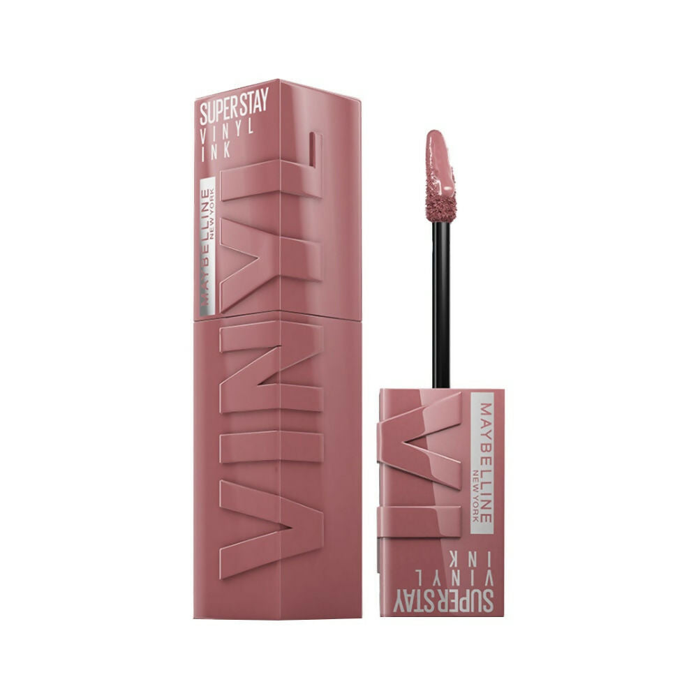 Maybelline New York Super Stay Vinyl Ink Liquid Lipstick, Instant Shine Lasts Up To 16H - Awestruck | Grocsy