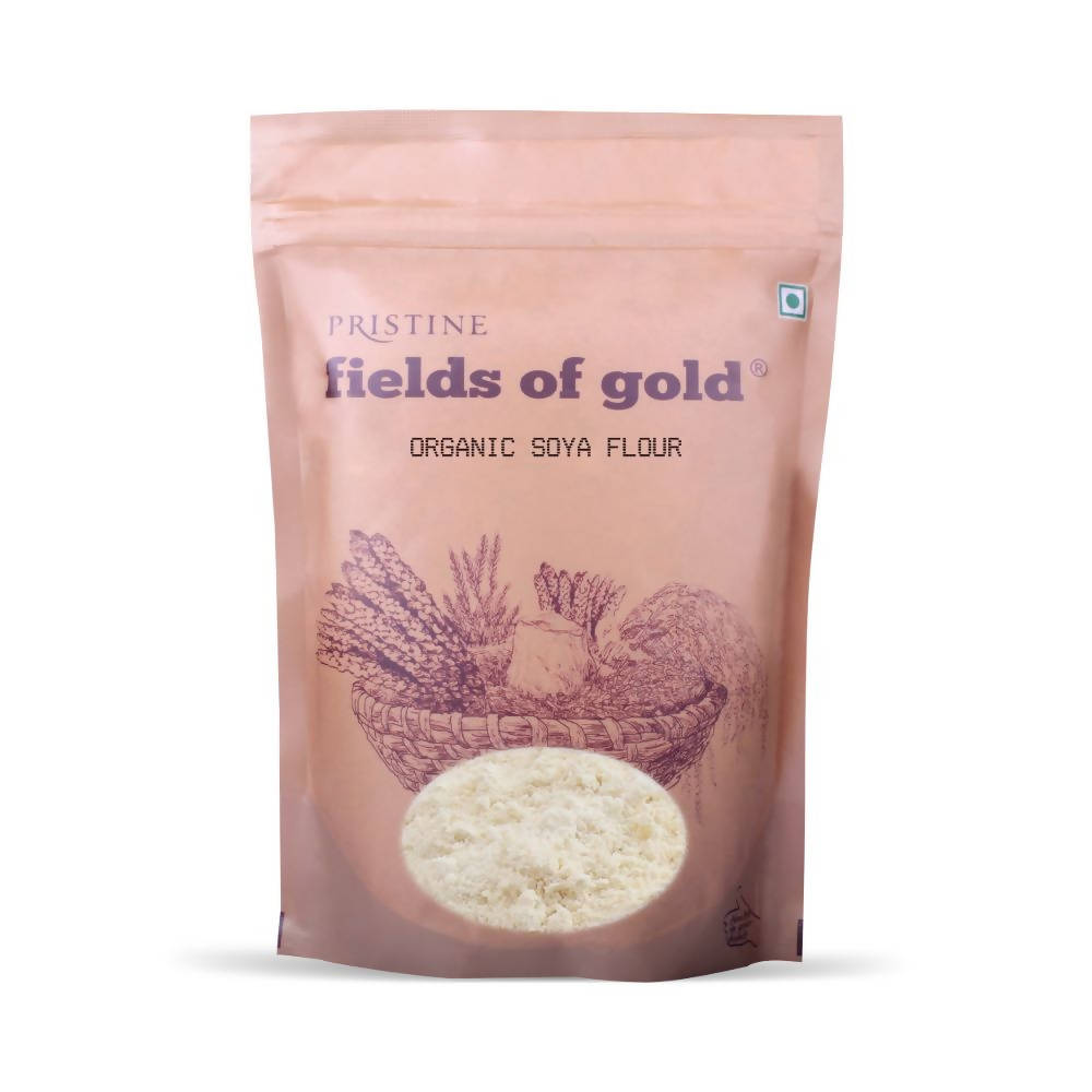 Pristine Fields of Gold - Organic Soya Flour | Grocsy
