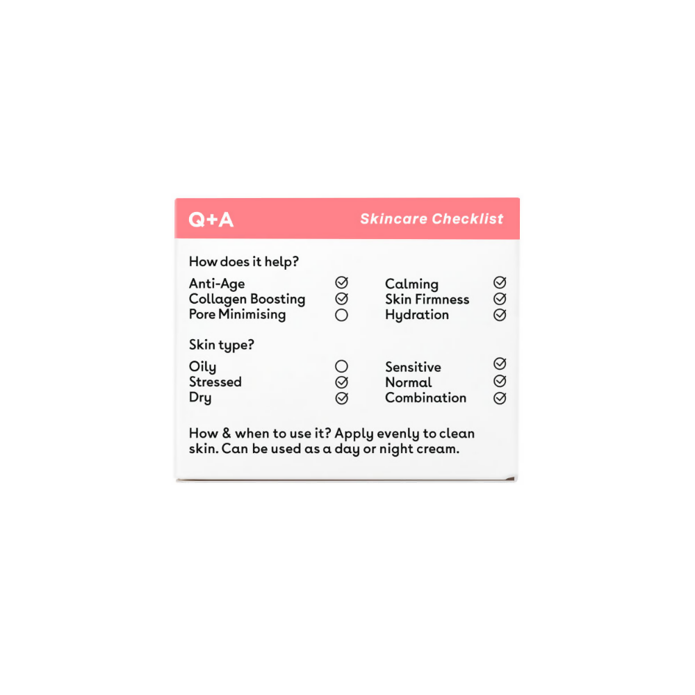 Q+A Collagen Face Cream | Grocsy