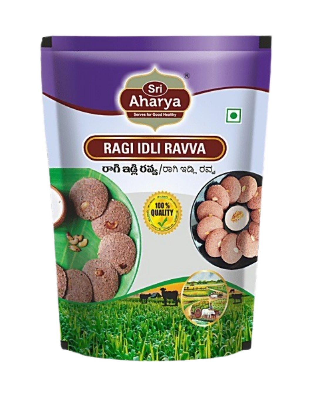 Sri Aharya Ragi Idli Ravva | Grocsy