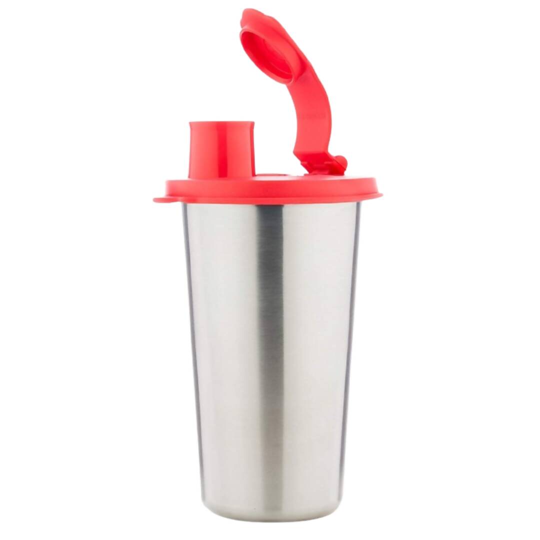 Signoraware Stainless Steel Stylish Sipper Tumbler with Lid - 370ml | Grocsy