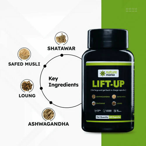 Nature Mania Lift-Up Capsules (Male Enhancer) | Grocsy