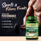 Himalayan Organics Multivitamin Sports 60 + Vital Nutrients Tablets | Grocsy