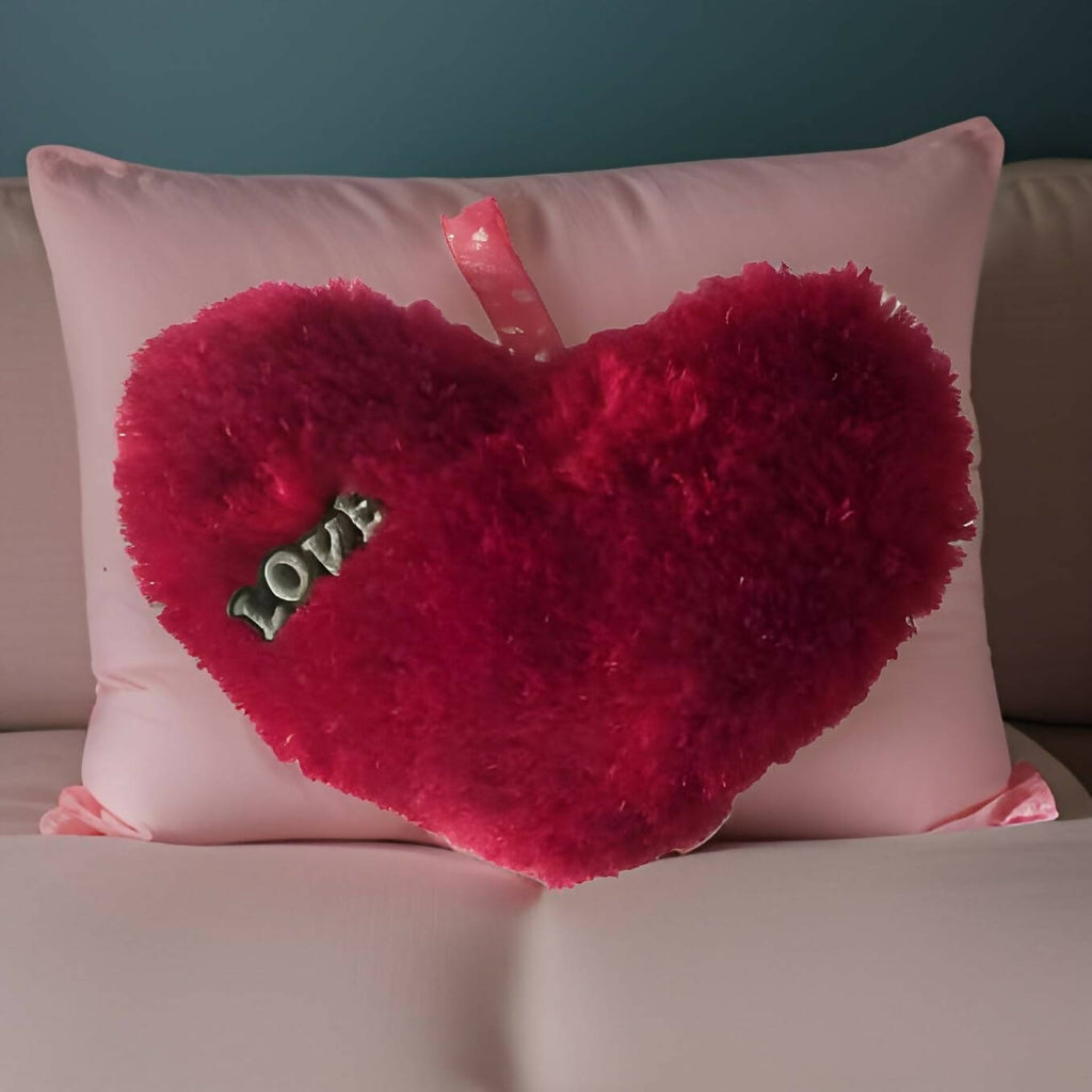 Salvus App Solutions Love Heart Shape Cushion Or Pillow | Grocsy