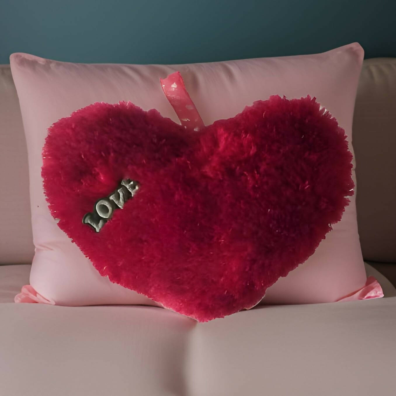 Salvus App Solutions Love Heart Shape Cushion Or Pillow | Grocsy