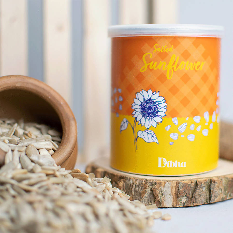 Dibha Roasted Sunflower Seeds | Grocsy