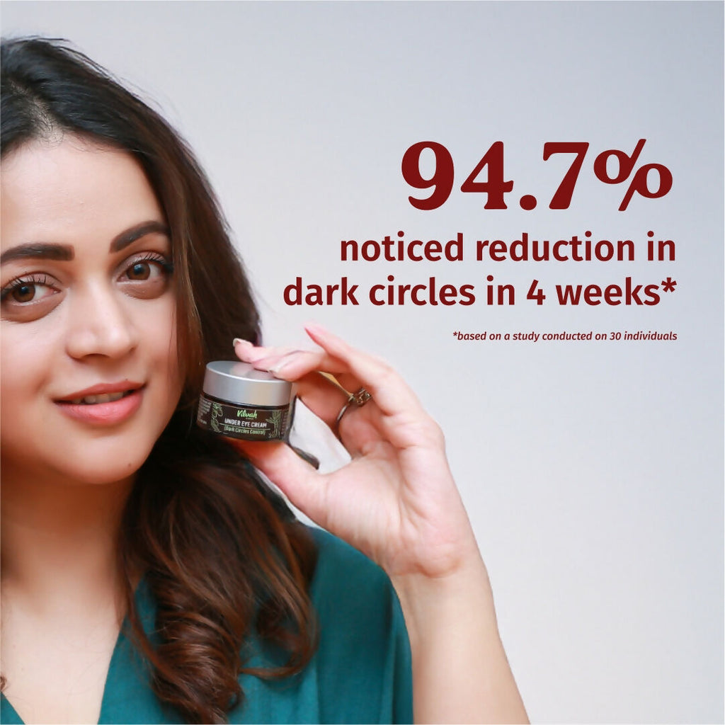 Vilvah Store Under Eye Cream (Dark Circle Control) | Grocsy