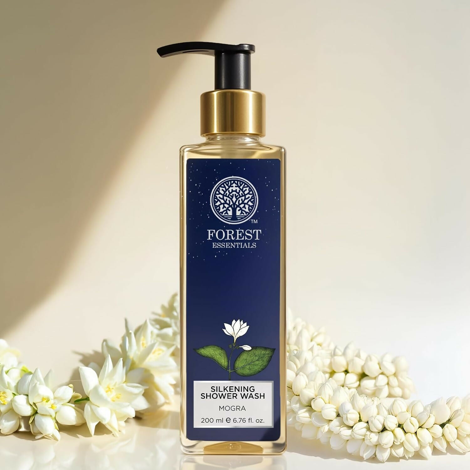 Forest Essentials Silkening Shower Wash Mogra | Grocsy