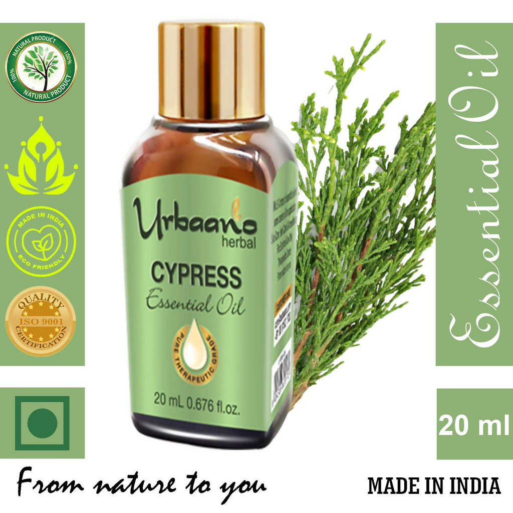 Urbaano Herbal Cypress Essential Oil | Grocsy