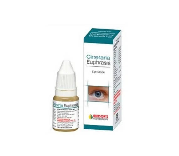 Bakson's Homeopathy Cineraria Euphrasia Eye Drops | Grocsy