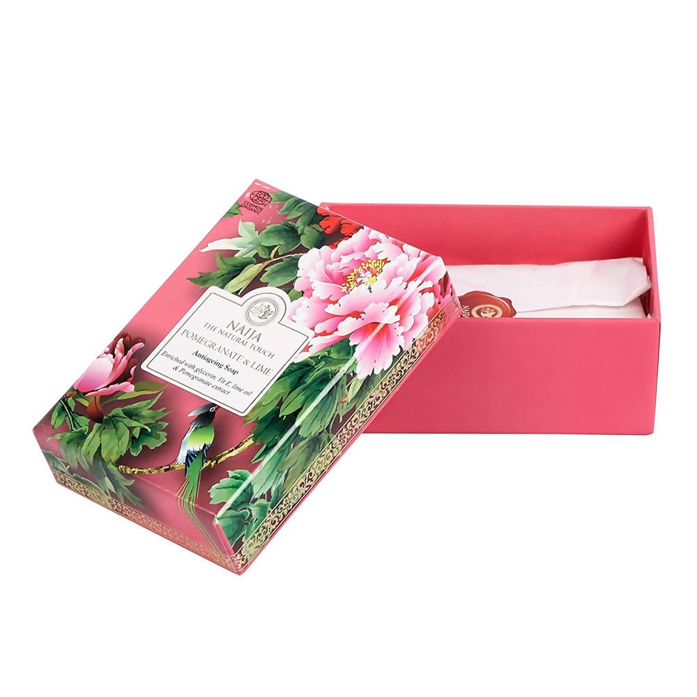 Naija Pomegranate & Lime Antiageing Soap | Grocsy