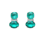 Jade Duet Studs- Ruby Raang | Grocsy