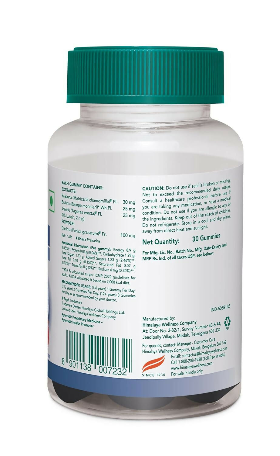 Himalaya Herbals Mentat Gummies | Grocsy